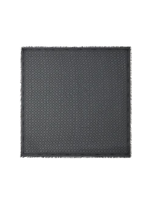 CALVIN KLEIN Aop Monogram Jacquard Scarf CALVIN KLEIN | LV04F8054GUB1